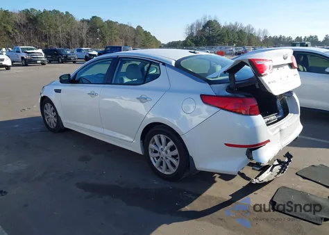 2015 Kia Optima Ex из США, поврежденный, VIN 5XXGN4A72FG400328